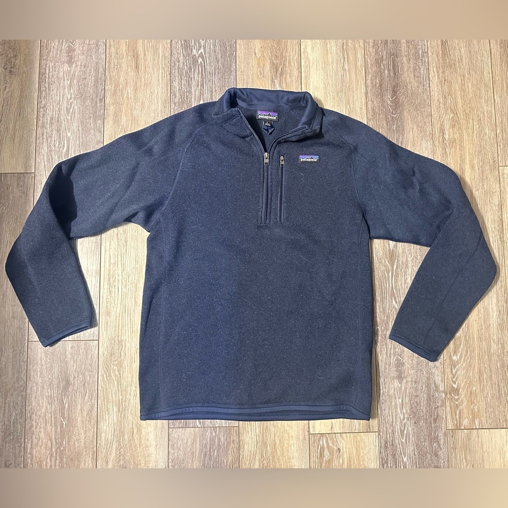 Patagonia Deep Blue Half-Zip Fleece
